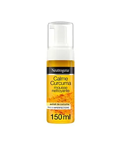 Neutrogena Spumă de curățare față 150 ml Calm Turmeric – curățare delicată și calmare pentru piele predispusă la imperfecțiuni