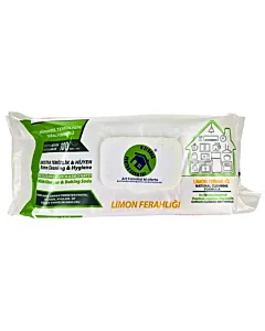 O zi bună Șervețele umede multisuprafețe 100 buc Lămâie – curățenie rapidă cu parfum fresh de citrice