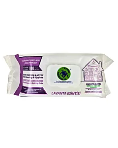 O zi bună Șervețele umede multisuprafețe 100 buc Lavandă – curățare rapidă și prospețime florală
