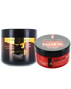 visage-set-masca-keratin-argan-500ml-ceara-matte-finish-150ml