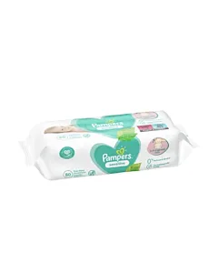 Pampers Șervețele umede 80 buc Sensitive 2în1 Gently Cleans & Protects – curățare delicată și protecție pentru pielea bebelușului