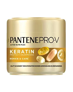 Pantene Mască de păr 300 ml Keratin Repair & Care – reparare intensivă cu keratină pentru păr deteriorat
