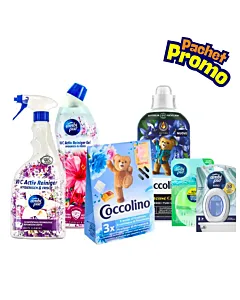 Pachet de curatenie 6 produse Coccolino, Ambi Pur