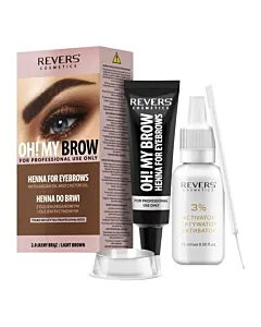 Revers Henna pentru sprancene 15 ml Light Brown
