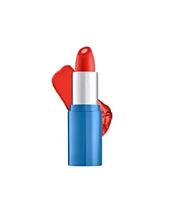 Rimmel Ruj de buze Hyaluronic Acid 4 g 006 Scarlet Flame – ruj roșu intens cu acid hialuronic pentru hidratare și culoare seducătoare