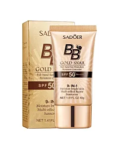 Sadoer Crema BB cu extract de melc auriu si protectie solara 9in1 40 g SPF50+