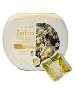 Sadoer Detergent Capsule 36 buc 3in1 Azure Orchid Fragrance