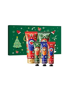 Sadoer Set de Crăciun 5 bucăți – 3 creme de mâini şi 2 loțiuni de corp în ambalaj festiv