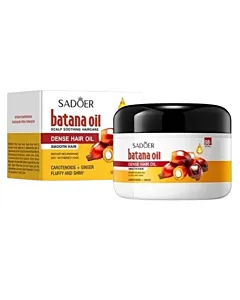 Sadoer Ulei pentru păr cu ulei de batana 100 g Fluffy & Shiny – tratament hrănitor și reparator pentru păr strălucitor și moale