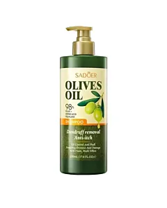 Șampon Sadoer Olive Oil 500ml anti-mătreață și anti-sebum cu 98% ulei de măsline