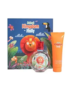 Set cadou Animal Kingdom Fluffy cu parfum și gel de duș pentru copii