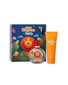 Set V.V. Love Animal Kingdom Fluffy – parfum și gel de duș pentru copii.