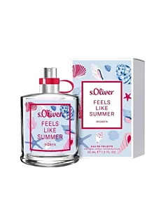 s.Oliver Parfum femei 30 ml Feels Like Summer – parfum floral-fructat proaspăt, ediție de vară