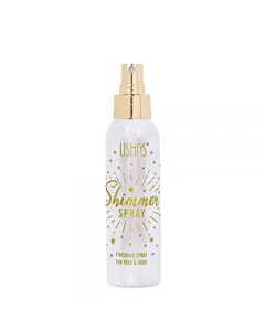 Spray Ushas Shimmer pentru față și corp cu efect de strălucire, No. 02