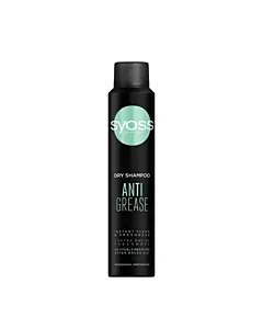 Syoss Șampon Uscat 200 ml Anti Grease Classic – prospețime și volum instant pentru păr gras