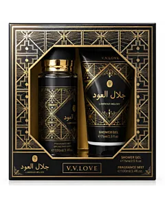 V.V.LOVE Set pentru femei:Spray de corp+Gel de dus 100+75 ml Luminous Melody