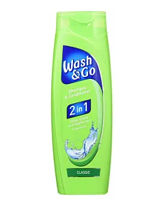 Wash&Go Sampon 400 ml 2in1 Classic
