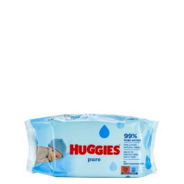 Huggies Servetele umede 56 buc Pure