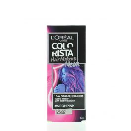 L Oreal Vopsea Temporara Pentru Par 30 Ml Colorista Neon Pink Importdirect