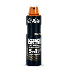 Loreal Men Expert Spray deodorant barbati 150 ml 5in1 Carbon Protect