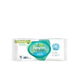 Pampers Servetele umede 48 buc Aqua Harmonie cu capac