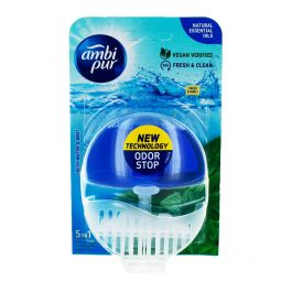 Ambi Pur Aparat odorizant WC+rezerva 55 ml 5in1 Fresh Water&Mint