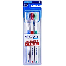 Sensodyne Periuta de dinti 3 buc Sensitive Soft