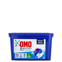 OMO Detergent capsule 40 buc 3in1 Ultimate Active Clean