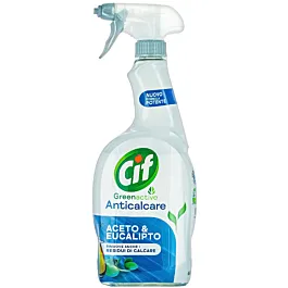 Cif Solutie anticalcar cu pompa 650 ml Greenactive Aceto&Eucalipto