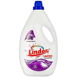 Lindor Detergent Lichid 3 L 50 spalari Lavanda Alpina