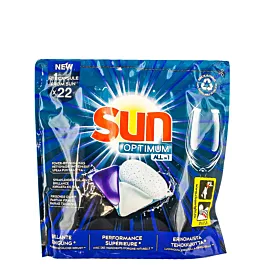 Sun Tablete pentru masina de spalat vase 22 buc Optimum All in 1