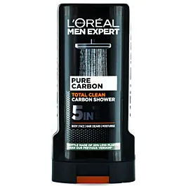 Loreal Men Expert Gel de dus barbati 300 ml Pure Carbon