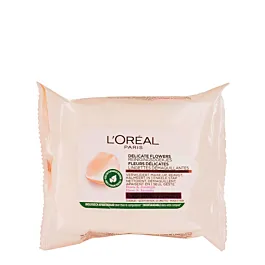 Loreal servetele demachiante 25 buc Delicate Flowers Rose&Jasmin