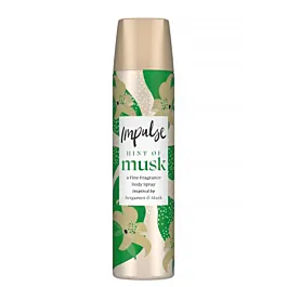 Impulse Spray Deodorant 75 ml Hint Of Musk Bergamot