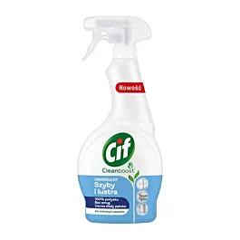 Cif Solutie curatat geamuri cu pompa 500 ml Cleenboost