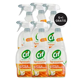 PROMO 5+1 GRATIS Cif Degresant cu pompa 650 ml Aceto&Bicarbonato