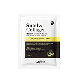 Sadoer Masca de fata antirid 25 ml Snail Collagen 