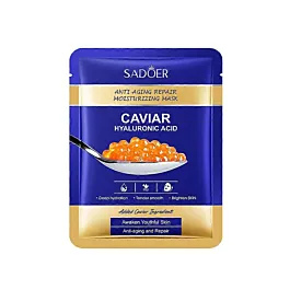 Sadoer Masca de fata cu acid hialuronic si caviar 25 g Anti-Aging 