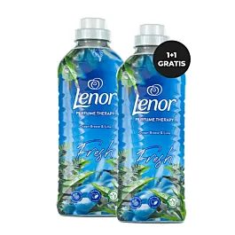 PROMO Lenor Balsam de rufe 925 ml 37 spalari Ocean Breeze&Lime 1+1 GRATIS
