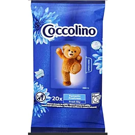 Coccolino Servetele umede pentru uscator de rufe 20 buc Fresh Sky