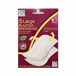 A+E Plasturi 5 buc Large Plaster Dressings
