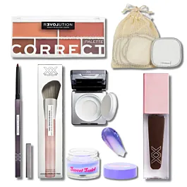 PROMO Revolution All-In-One Makeup Set - Machiaj Ten, Ochi, Sprancene si Buze