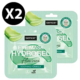 PROMO Sence Beauty Masca pentru ochi 6 ml Hydrogel Soothing Aloe Vera 1+1 GRATIS