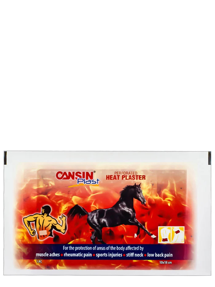 Cansin plasturi antireumatic pentru uz extern 10x18 cm 1 buc