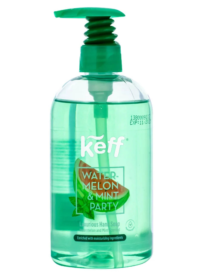 Keff sapun lichid cu pompa 500 ml watermelon&mint party