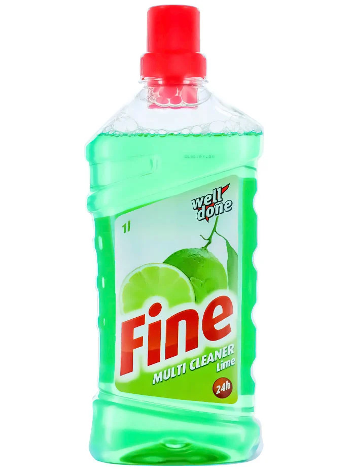 Well done fine detergent universal 1l lime